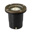 Hinkley Hardy Island 16701MZ Flat Top LED Well Light - Includes Wiring Kit & Anti-Corrosion PVC Burial Sleeve - Matte Bronze