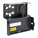 ICC Fiber Optic Wall Mount Enclosure - 2 Slots for LGX Compatible Adapter Panels or Cassettes (Sold Separately), Fiber Enclosure Supports up to 48