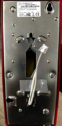 Industrial-Grade Emergency Wall Phone with Hotline Dialer Pre-Programmed to Auto dial 911 (Off-Hook) - RED by HQTelecom