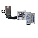 Fleshy Leaf DC Power Jack Harness Cable Replacement for Dell Inspiron 7501 7500 Vostro 7500 7501 0MYXCJ MYXCJ 450.0KG02.0021 450.0KG02.0011