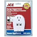 Ace 1 Outlet Home Appliance Surge Suppressor