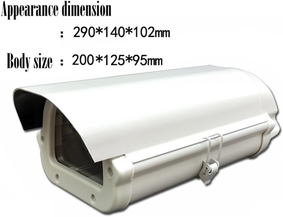 BeElion CCTV Security Housing Aluminum Indoor Outdoor Camera Box Weatherproof Junction Box Shell for CCTV Heavy Duty Surveillance Camera Wall Mounting