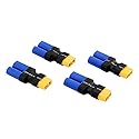 4pcs Male EC5 to XT60 / XT-60 Female Connector Adapter for Turnigy/Zippy(BDHI-84)