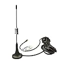 Low Profile WiFi Antenna WiFi, Wimax Bluetooth and Zigbee Short Monopole RP SMA Plug