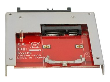 Koutech IO-ASS111 Latch mSATA to 2.5" SATA Device Converter with Metal Frame