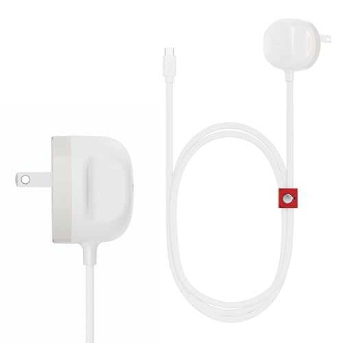 Twelve South PowerCord All-in-One 30W USB-C Fast Charger with US Compatibility- 4 ft Charging Cable + Wall Adapter Block with USB-C PD 3.0 for iPhone