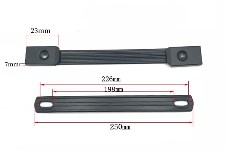 CCeCCe 2 Pack Guitar Speaker Cabinet Strap Handle Replacement with Mount Screws Hardware Guitar Amplifier Handle Pull Carry Handles for Guitar Amp