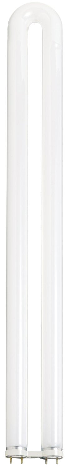 Satco S8451 3500K 31-Watt Medium Bi Pin T8 U-Bend Instant/Rapid Start Lamp, Neutral White
