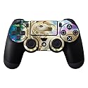 Protective Vinyl Skin Decal Skin Compatible with Sony Playstation DualShock 4 Controller wrap Sticker Skins Unicorn