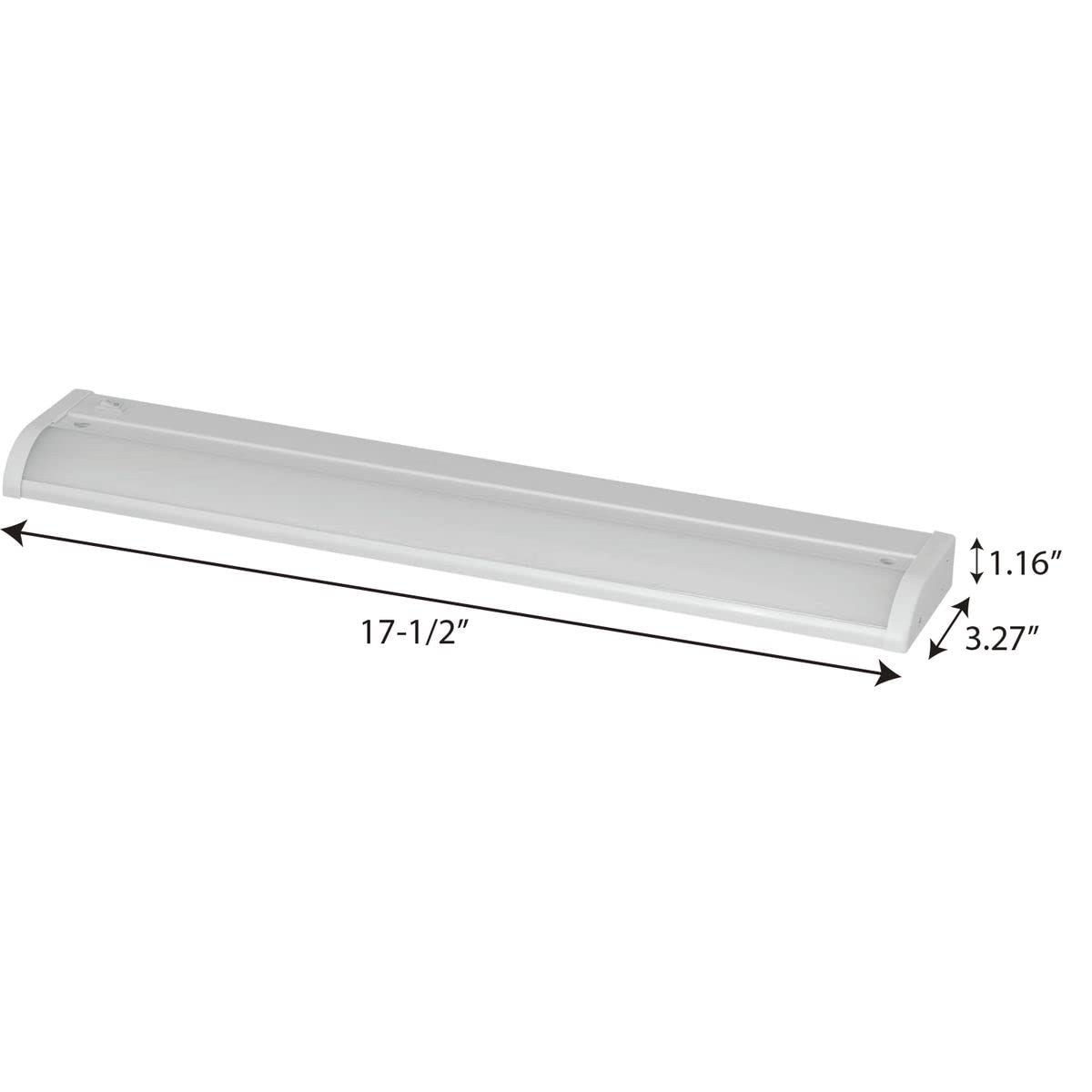 Progress Lighting Hide-a-Lite V 18" LED Undercabinet, Indoor, P700002-028-30, White