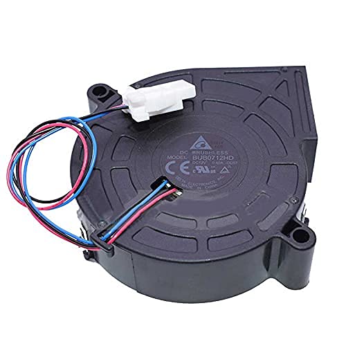 BUB0712HD-DD57 12V 0.40A 7CM 3-Wire Projector Turbo Cooling Fan