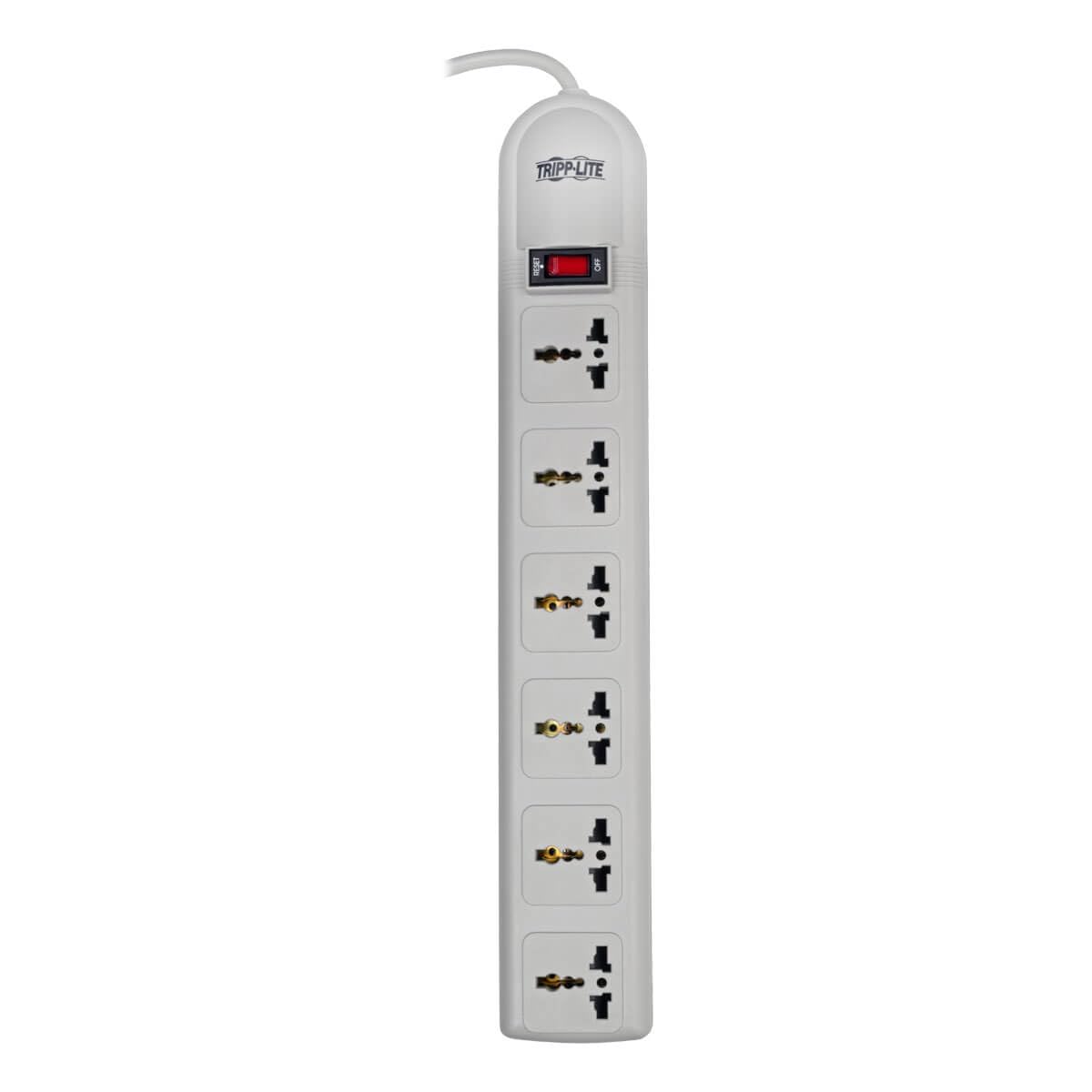 Tripp Lite SUPER6OMNID INTL SURGE PROTECTOR 6OUT STRIP 220V-250V UNIVERSAL OUTLET 1.8M CRD