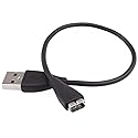 Kissmart Charger for Fitbit Charge HR, Replacement Charging Cable Cord for Fitbit Charge HR (30cm/1ft)