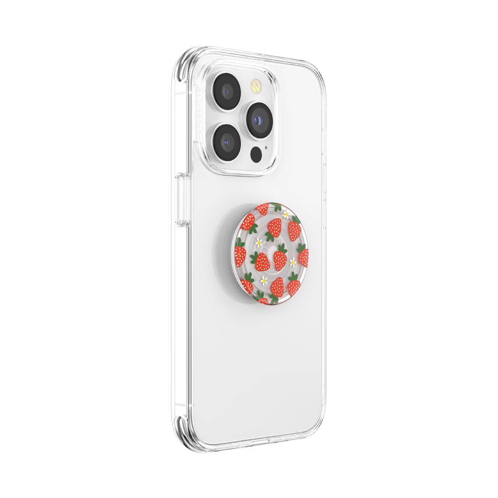 PopSockets Adhesive Phone Grip, Holder, Phone Stand, Fruit - Berries and Cream