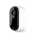 Arlo Essential 2K Cam (2nd Gen) - Wireless, Indoor/Outdoor, Color Night Vision, 2-Way Audio, Motion Alerts, Wide Angle, Spotlight - White (Renewed)