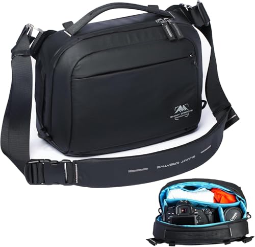 Summit Creative 4L Concept 2-in-1 Sling Bag, Everyday Waterproof Crossbody Shoulder Camera Bag, Portable DSLR Backpack for Photography, Travel & Daily