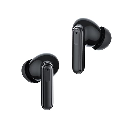 Helm True Wireless 5+ Headphones/Earbuds Upgraded with Advanced Noise Cancelling, True HiFi Sound & Deep Bass, Secure Fit, Sport Sweatproof IPX5…