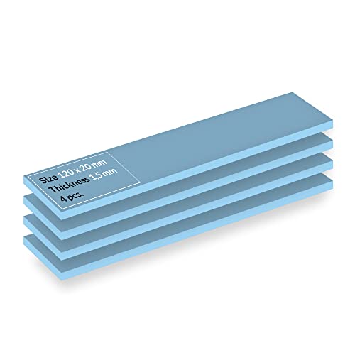 ARCTIC TP-3: Premium Performance Thermal Pad, 120 x 20 x 1.5 mm (4 Pack)