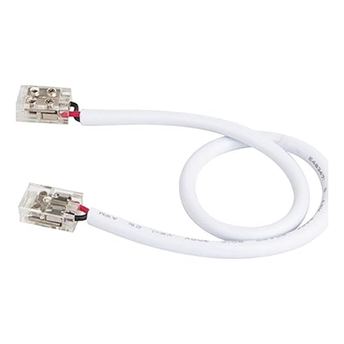 WAC Lighting T24-BS-IC-072-WT, Basics & Gemini 24VDC in-Wall Rated Joiner Cable 72in Length in White