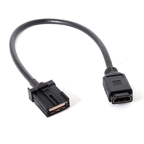 chenyang High Speed HDMI 1.4 Type E Male to Type A Female Video Audio Cable 0.3m Automotive Connection System Grade Connector