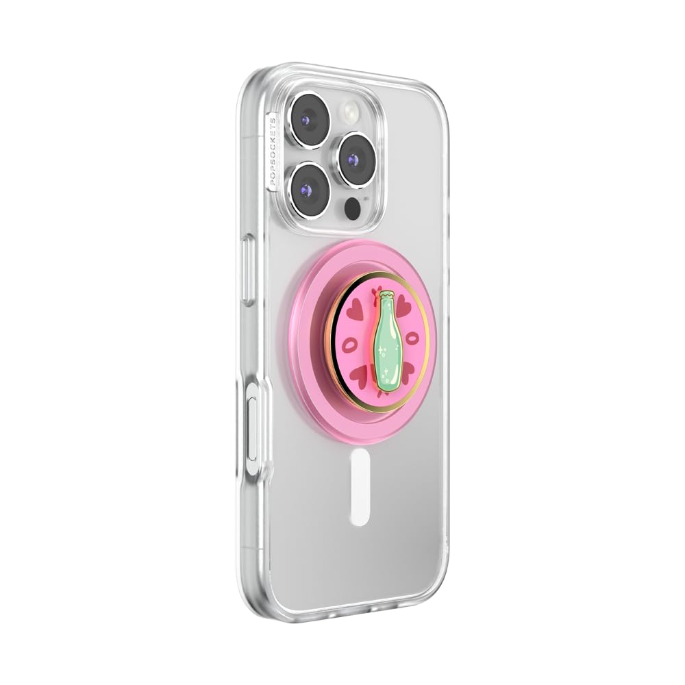 PopSockets Phone Grip for MagSafe, Magnetic Holder, Phone Stand, Spinner - Spinner Spin the Bottle