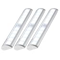 KULED 10-led Motion Auto Sensing LED Light, Battery Powered DIY Stick-on Under Cabinet Anywhere Portable Wireless with Magnetic Tape Strip Night Light