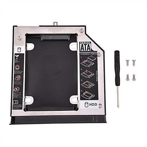 SATA 3.0 Disk Drive CD-ROM Bracket, HDD Internal Enclosure Hard Disk Drive CD-ROM Bracket for ThinkPad