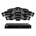 16-Channel Fusion NVR System with 4K (8MP) IP Cameras 12 / Black