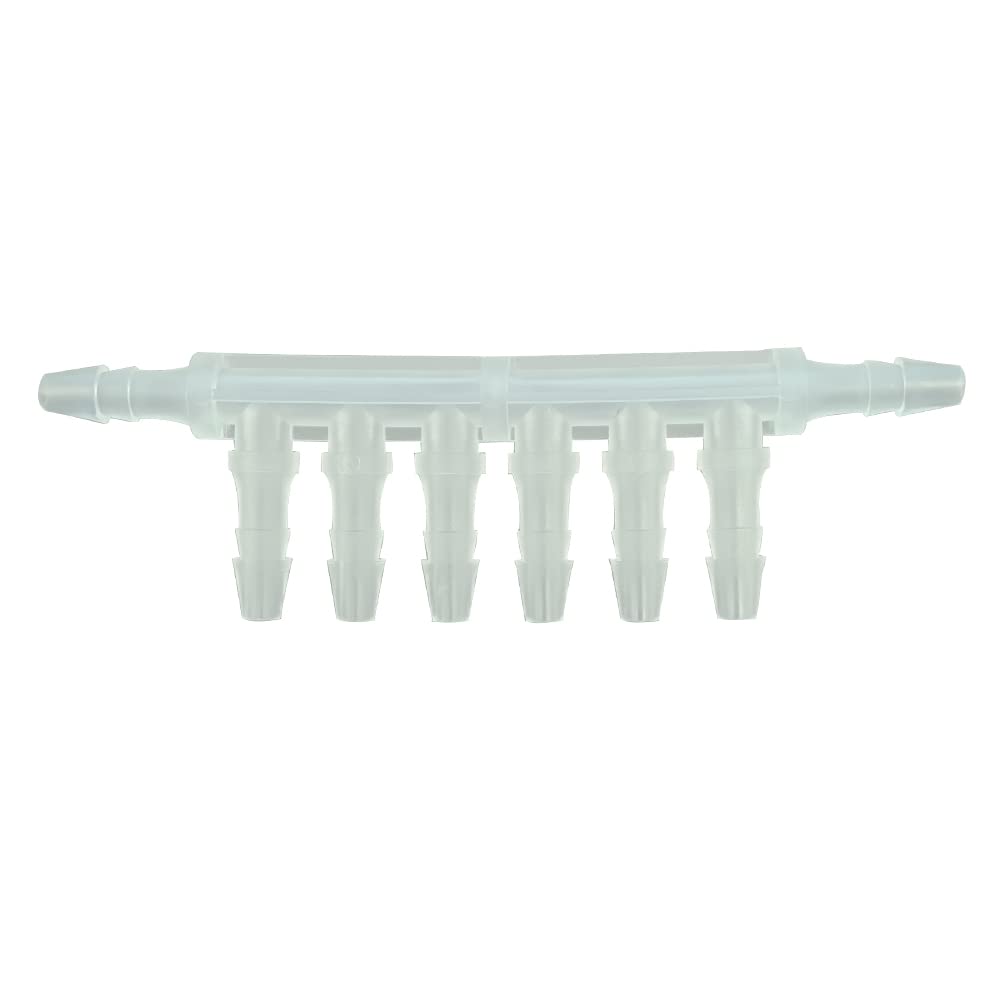 Juweathy Printer Ink Tube Connector 5mm x 3mm Pipeline Hose Circulation Splitter for Large Format Inkjet Printer;10Pcs/Packed (Two Ways)