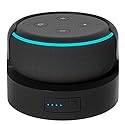 Blanou Echo Dot 3 Battery Base(Not Including dot 3 Speaker), Portable Dot 3rd Gen &Mini 2 Battery Base, 5200 mAh 8 Hours Work Time, Black
