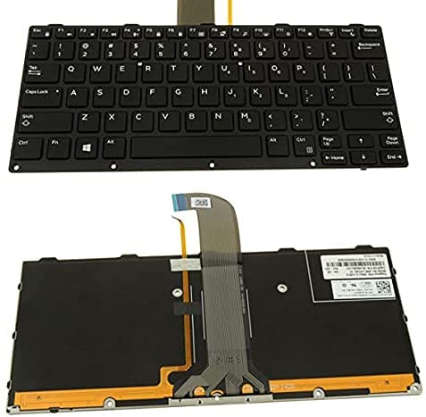 ndliulei New US Black English Backlit Laptop Keyboard for Dell Latitude 5420 5424 7424 Rugged Light Backlight