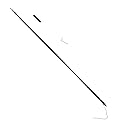 Wilson Antennas 305-483 CB Antenna Silver Load FGT Series 3FT Fiberglass Whip Antenna AM|FM Ready-Black