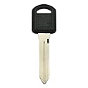 AKS Keys New Replacement for GM Uncut Blank Chipped Transponder Key - PK3 B97 Small Head Chip Megamos ID 13 Keyway P1106 - B86 Compatible
