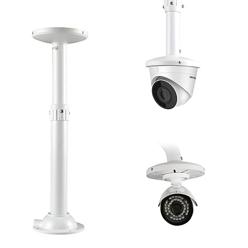 compcctv Security Camera Mount Bracket, Dome Camera Mount Universal Camera Wall Mounting Bracket for CCTV Security Camera/IP Camera, I Type (15.7-23.6