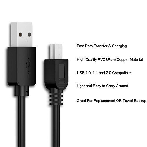 MaxLLTo™ USB Data SYNC Cable Cord Lead for Panasonic Camcorder K2KYYYY00201 K2KYYYY00202