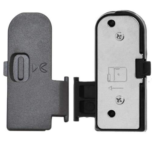 Shenligod (2pcs) Battery Cover Door Lid Cap Replacement for Nikon D3100 DSLR Camera