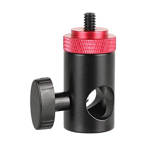 CAMVATE Light Stand Head with 1/4"-20 Thread Screw Mount for Camera Flashlight Accessories - 2704