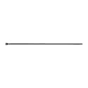 Metra Install Bay BCT11 11-Inch, 40-Pound Cable Tie, Black (100-Pack)