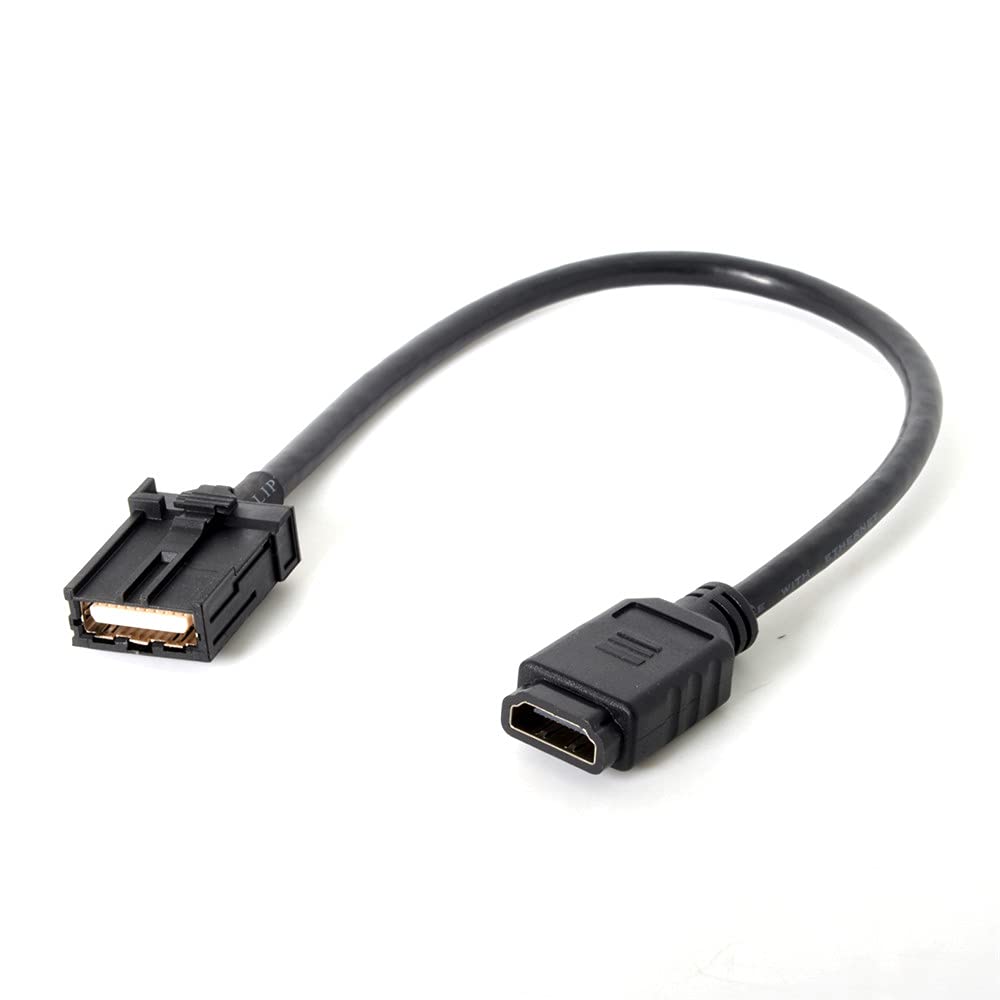 chenyang High Speed HDMI 1.4 Type E Male to Type A Female Video Audio Cable 0.3m Automotive Connection System Grade Connector