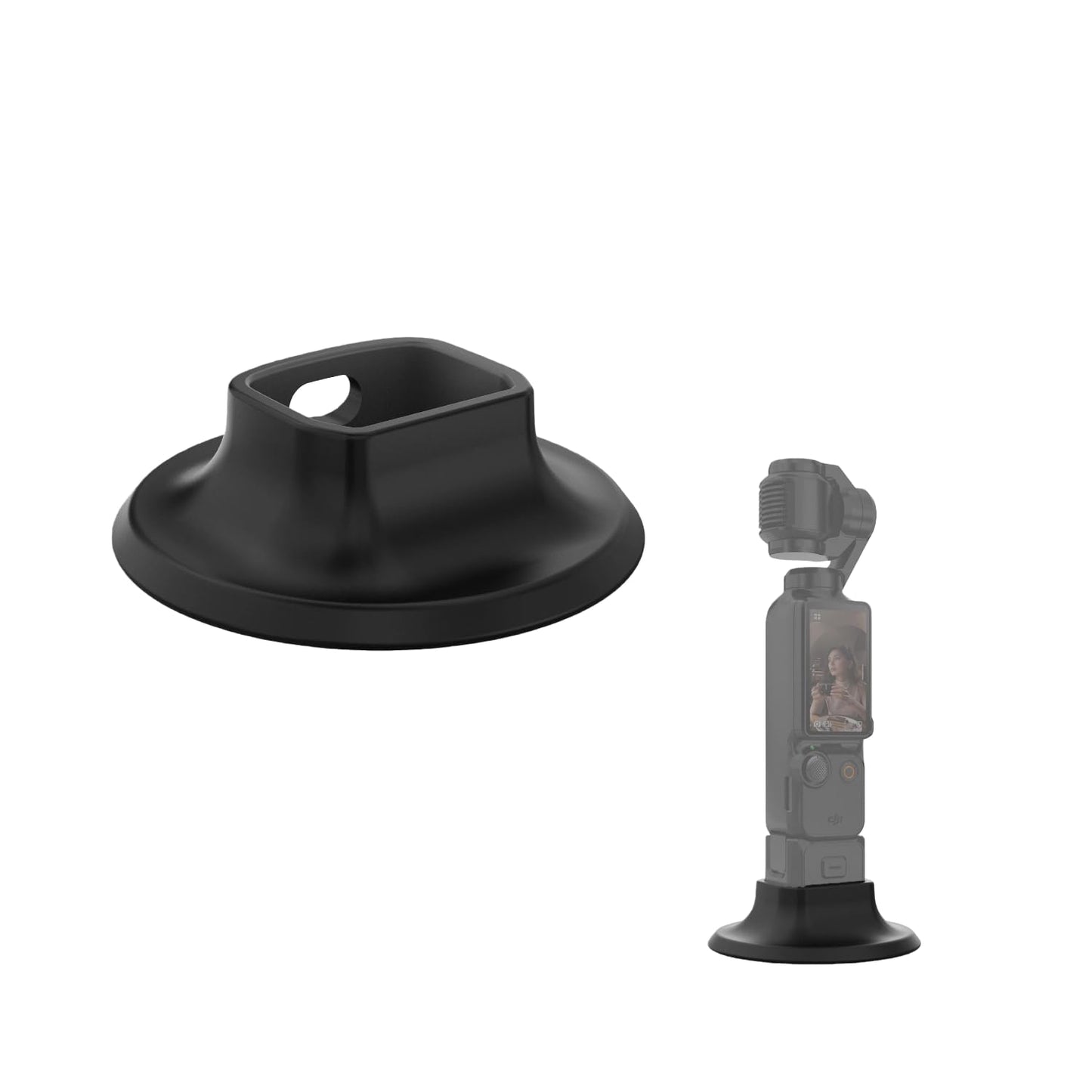 Chapter Seven Camera Mount Stand Base for DJI OSMO Pocket 3, Silicone Anti-Slip Support Base, Desktop Storage Bracket for DJI OSMO Pocket 3 Mount