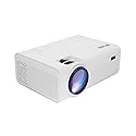 Core Innovations 150" LCD Home Theater Mini Projector, Adjustable Size, Built In Speakers, Compatible with TV Stick, Smartphone, Gaming Consoles, DVD