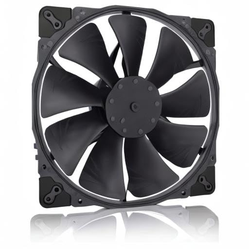 Noctua NA-SAVP6 chromax.Black Anti-Vibration Pads for 200mm Noctua Fans (16-Pack, Black)