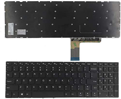 Laptop Replacement Keyboard Fit Lenovo IdeaPad 110-15ACL 110-15AST 110-15IBR US Layout