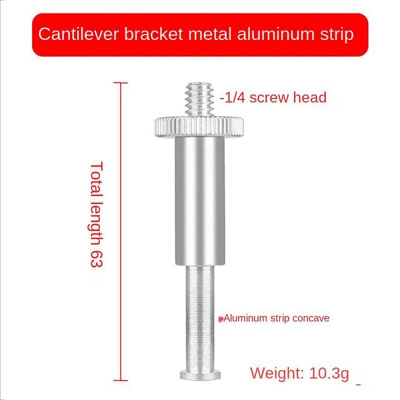 ThtRht 3 Pack Boom Arm to 17mm Ball 1/4 inch 3/8 Screw Bolt Mount Connector Adapter Joint Head Converter for Microphone Arm Stand Mic Arm Scissor