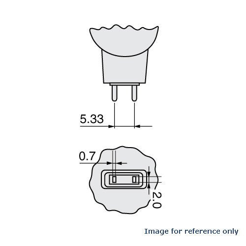 Ushio BC2498 1000321 - ELH JCR120V-300W Projector Light Bulb