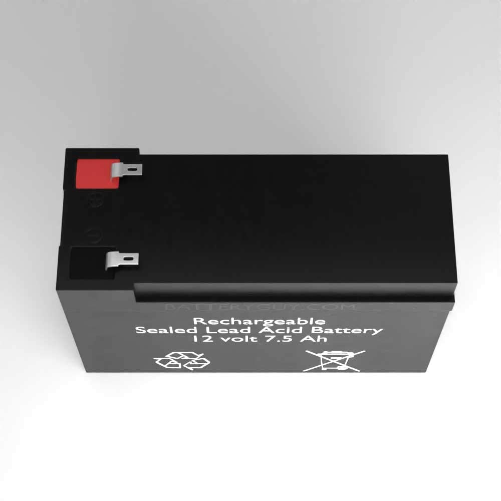 BatteryGuy Back-UPS ES 550 Replacement 12V 7.5Ah SLA Battery Brand Equivalent (Rechargeable, High Rate) - Qty of 1
