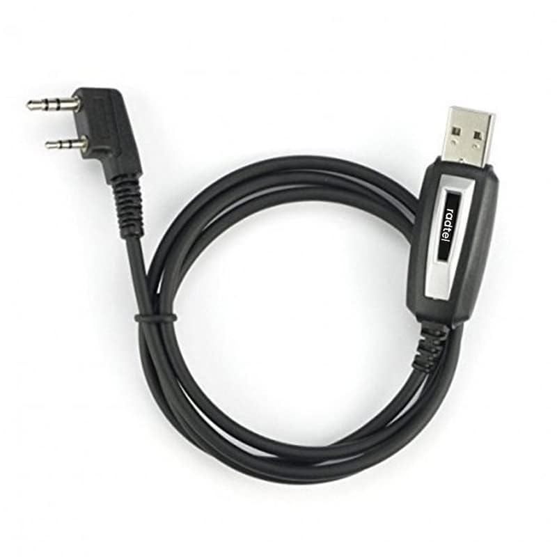 radtel USB Programming Cable for RT-920 RT-470 RT-470X, UV-K5 RT-590, Compatible RT12 RT-910B RT-860 RT-493 UV9D RT-900 RT-4D Walkie Talkie