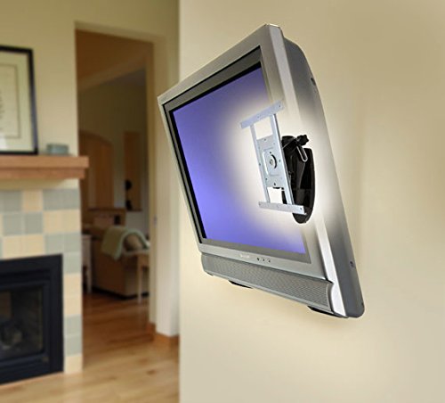 Ergotron - LX HD Single Monitor Pivot, VESA Wall Mount - for Monitors Up to 49 Inches, 0 to 50 lbs, Less Than 4 Inch Display Depth - Pivot