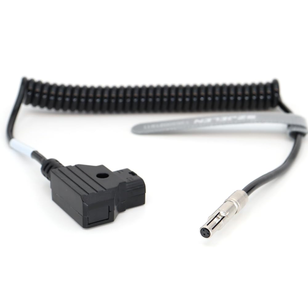 SZJELEN Dtap to Original NSC3F 3Pin Plug for Apollo Monitor Recorder/Odyssey 7Q Power Cable (Spring Line)