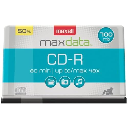 Maxell 648250 CD-R Spindle 50 Count